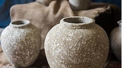 RusticReach Ancient Pompeii Style Handmade Art Jar Pot - Bed Bath & Beyond - 24072234