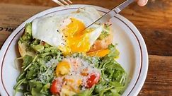 That egg yolk! 🤤 🍳 #AnotherBitePlease - Parlor Pizza Bar
