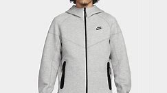 Nike Sportswear Tech Fleece Windrunner Hoodie met rits voor heren. Nike BE