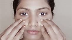 Under eye bags 😊#facial yoga#face yoga#Drak circles