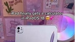 digital planner | goodnotes on Instagram: "iPad calculator 🤯💕 coming with iPadOS 18 ✨ new Maths Notes feature can calculate from handwritten notes and it automatically updates when you change something ❤️‍🔥 Will you be using this new feature? 💬⁣ ⁣ 🏷️ #ipad #ipados18 #ipados #appleipad #apple #ipadtips #ipadhacks #wwdc2024 #wwdc #ipadgram #ipadapps #ipadpro #applepencil #ipadnotes #ipadnotetaking #calculator"