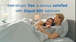 Sliquid H2O Water Based Lube Lubricant for Sex, Glycerin Free Personal Lubricant (4.2 Oz) Clear, Unscented