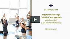 National Forum + Insurance for Yoga Teachers and Trainers
