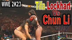 (Bikini Battle) Tifa Lockhart Vs Chun Li - 2/3 Match WWE 2K23