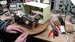 Graetz Danza 808E Tube Radio Video #3 - Power Transformer Shorted?