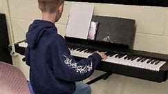 The future Beethoven? 🎹 🌟 #dropinteencenter #riverviewmiddleschool #thehub #rms #piano #futurebeethoven | Drop In Teen Center