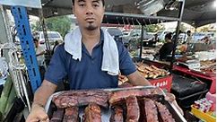 Smoked pork sibu style barbeque