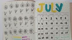 🩵✨mood tracker/mood tracker 🛤️of July month/journal@Fab_Faz_artJourna