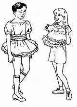 Sissy Cartoon Toon Dressup Boys Dress Playing Cartoons Sister sketch template