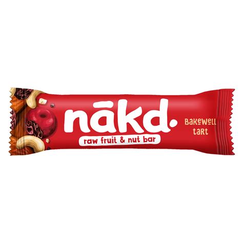 nakd bakewell tart nudies bar delicious ideas food group
