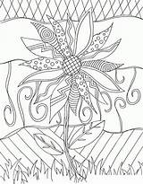 Coloring Pages Adults Cool Printable Doodle Kids Flower Alley Adult Color Sheets Doodles Book Colouring Nature Print Books Lets Printables sketch template