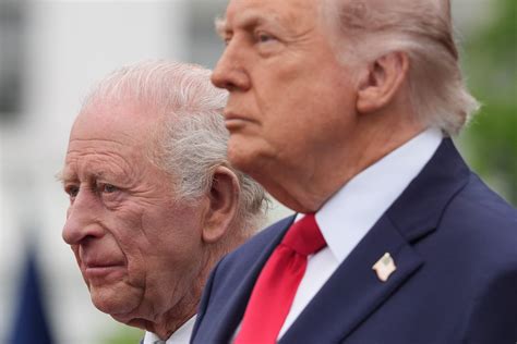Trump welcomes King Charles to Washington, where monarch set to address US Congress | The Times ...
