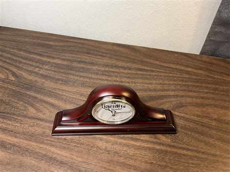 Harrahs Oh Yeah! Vintage Wooden Mantle Clock Collectible, New