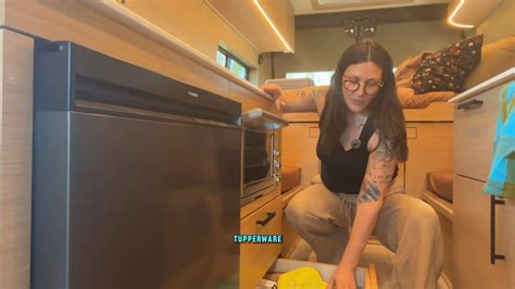 This Camper Van Is a Full-Time Mobile Home With a Striking Earthy ...