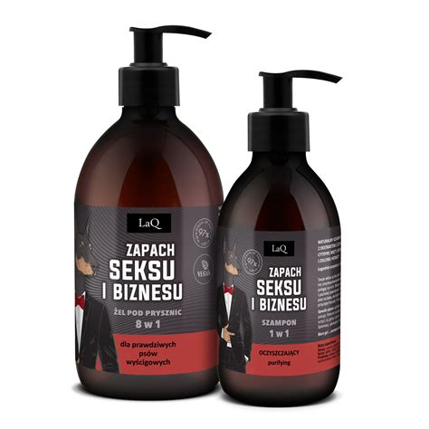 Men’s Gift Set Clean Out of the Blue ZAPACH SEKSU I BIZNESU – Shampoo and Shower Gel by LaQ – LaQ