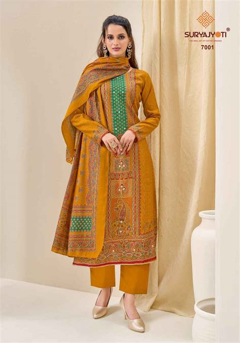 Suryajyoti Payal Advance Vol 7 Modal Dress Material 6 pcs Catalogue