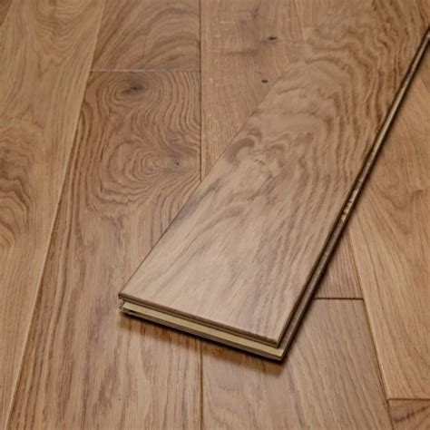 Nevada 18/5 x 125mm Natural Lacquered Oak Engineered Wood ...