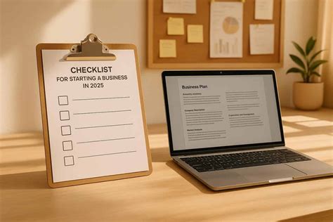 Checklist for Starting a Business in 2025