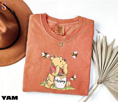 Comfort Colors Pooh Bear T-Shirt, Winnie The Pooh Shirt, Disney Trip ...