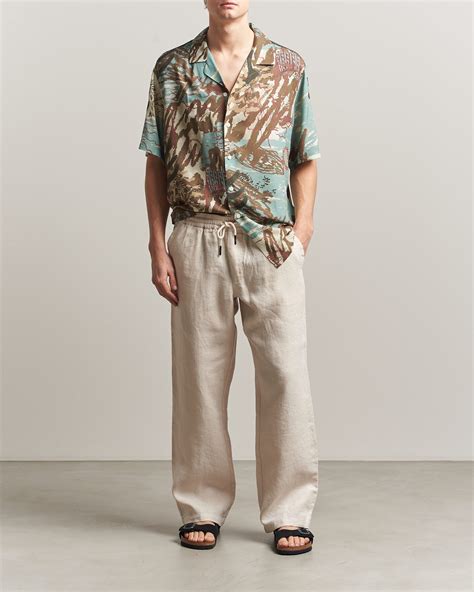OAS Rocco Viscose Short Sleeve Shirt Montara at CareOfCarl.com