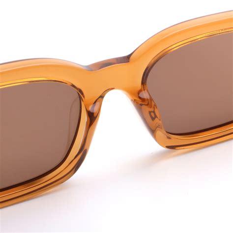 Classic Clear Amber Frame Sunglasses - Quality Eyewear by Beautaste Manufacturer