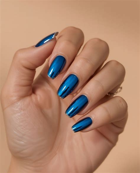 How to Get Cute Blue French Tip Nails With Dotted Design – pulsepathlife.com