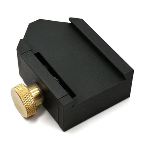 CEORPER Measuring Tool Steel Ruler Positioning Block Woodworking Line ...