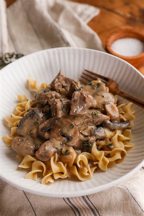 Crock Pot Beef Stroganoff - Sugar Maple Farmhouse