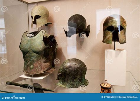 Bronze Cuirass and Helmet, Metropolitan Museum of Art, New York, USA ...
