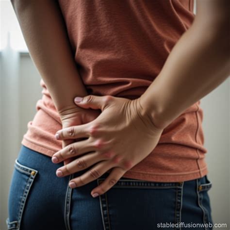 Hand on Hip Back | Stable Diffusion Online