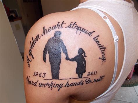 In Loving Memory Dad Tattoos