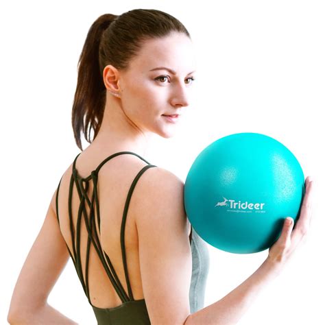 Mua Trideer Pilates Ball 9 Inch Core Ball, Small Exercise Ball with Exercise Guide Barre Ball ...