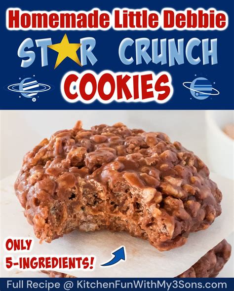 These delicious homemade Star Crunch Cookies will bring back memories ...
