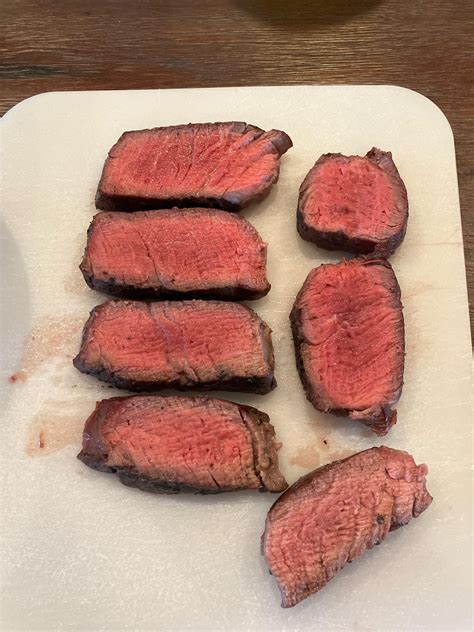 Reverse sear filet mignon : r/steak