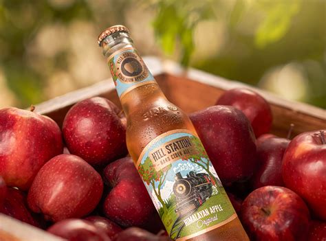 Hill Station Hard Cider Ale Label Design - World Brand Design Society