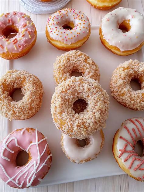 Moist Crumb Baked Donuts with Cinnamon Bliss Topping - Lesley Recipes