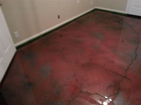 red epoxy garage floor paint - Liliana Sheffield
