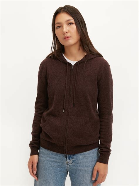 Elegant Women's Cashmere Hoodie | GOBI Mongolian Cashmere