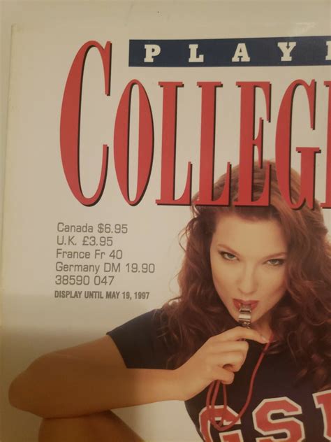 Playboy's College girls Special Edition April 1997 FN Big 12, Pac 12 ...