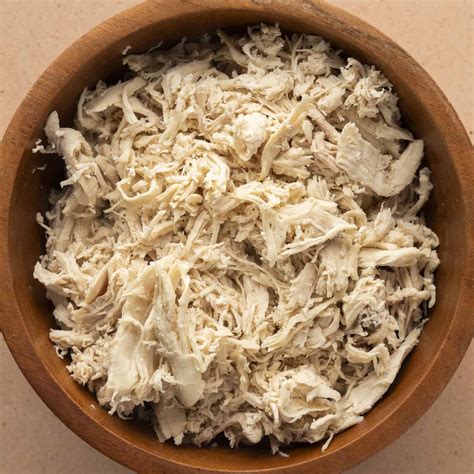 Meal Prep Shredded Chicken Breast - Oh Snap Macros