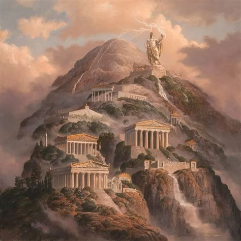 Mount Olympus | Ancient greek architecture, Greek gods, Greece mythology