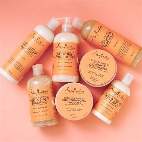 Shea Moisture Coconut and Hibiscus Collections | Shea moisture products ...