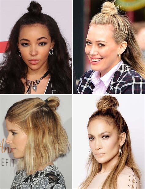 Put Off Wash Day a Little Longer With These 16 Half-Up Bun Hairstyles ...