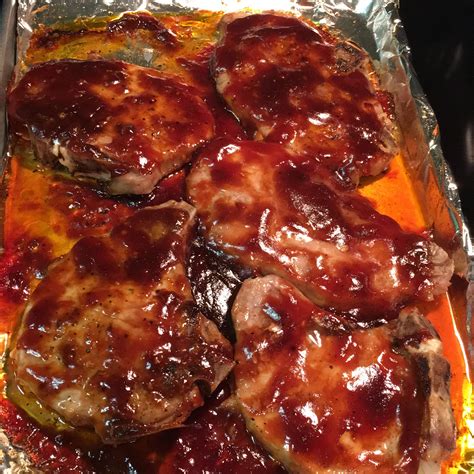 Baked Barbecue Pork Chops Recipe