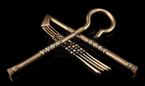 Osiris's Crook and Flail | Egyptian symbols, Ancient egyptian symbols ...