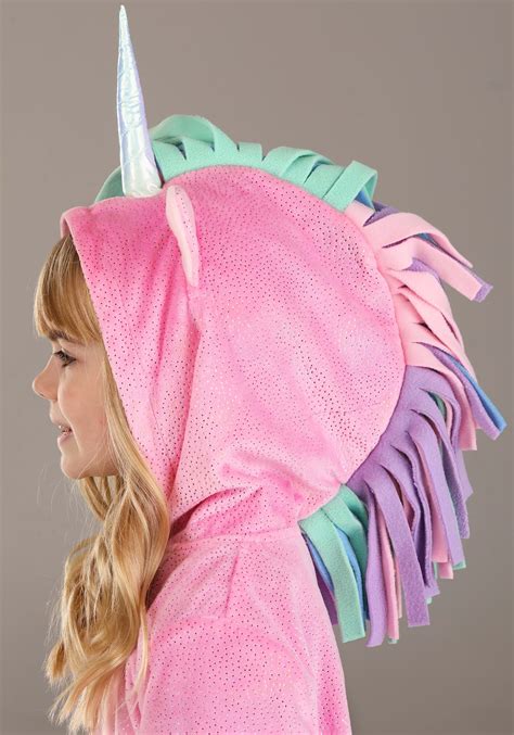 Girl's Pink Glitter Unicorn Costume | Unicorn Halloween Costumes