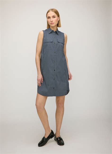 Marseille Sleeveless Shirt Dress | Women's Dresses – Kit and Ace