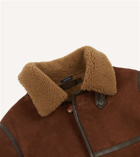 Shearling Car Coat - Drakes