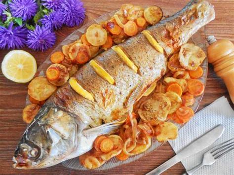 Судак с морковью и луком в духовке — рецепт с фото пошагово
