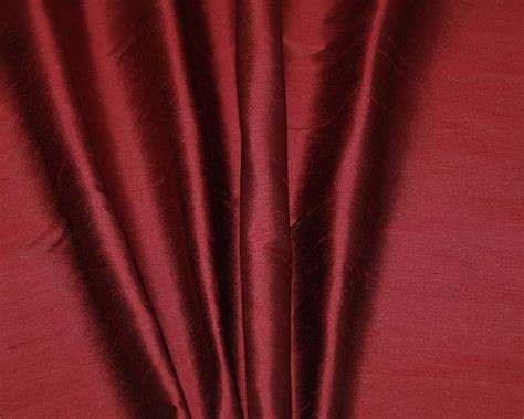 Crimson Red Silk Dupioni Drapes | Dream Drapes.com